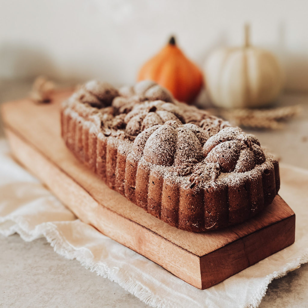 Veganer Kürbis Kuchen vegan pumpkin cake