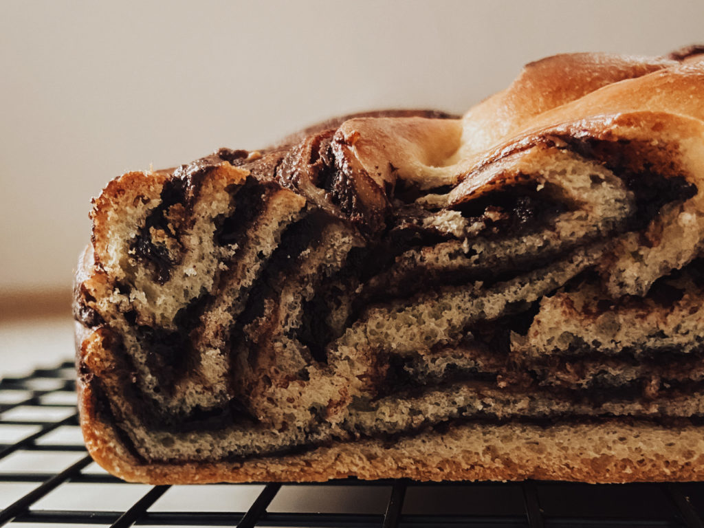 Babka aufgeschnitten