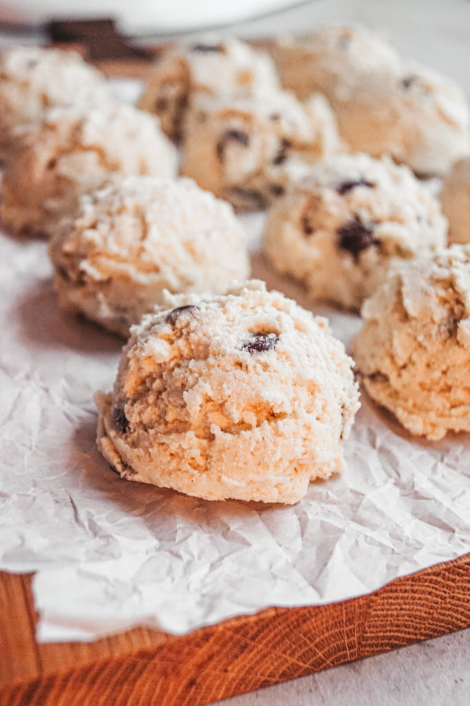 Cookies vor dem Backen